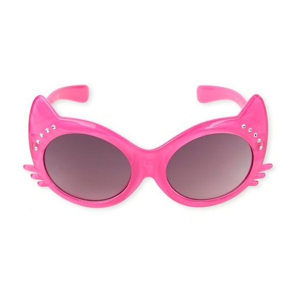 TCP Toddler Girls Rhinestud Cat Ear Sunglasses NEW - Picture 2 of 2